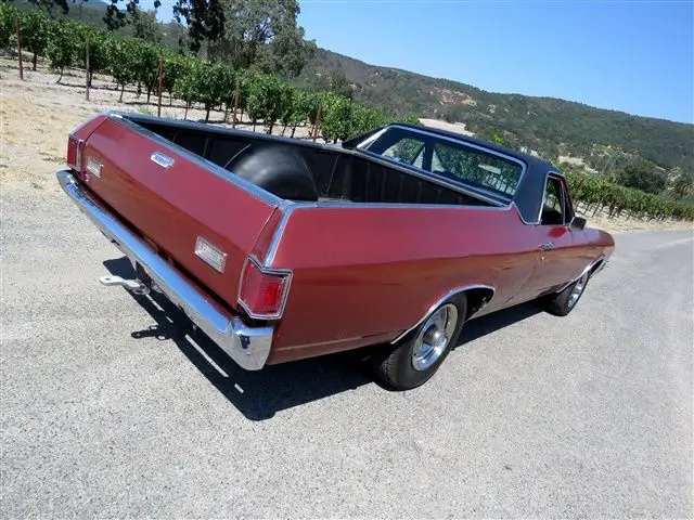 1970 chevrolet el camino custom - california truck, rust free driver v8/auto