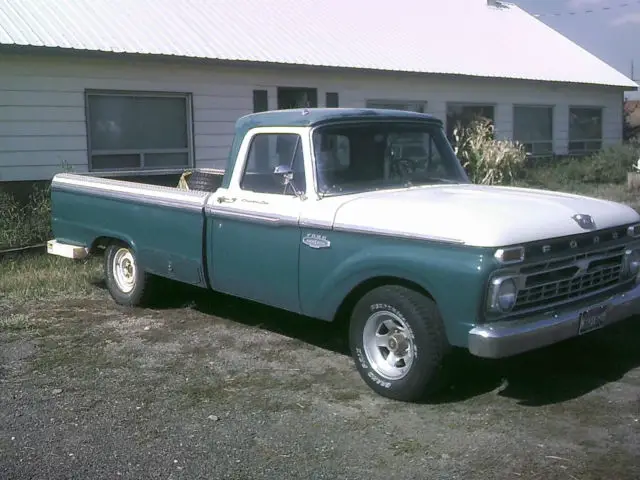 classic ford pickup, f-100 styleside
