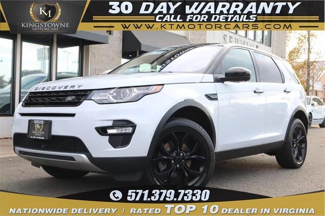 2017 land rover discovery sport hse