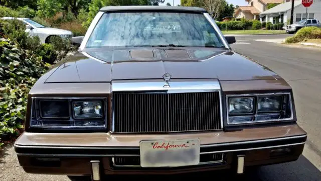 1984 chrysler lebaron mark cross turbo convertible