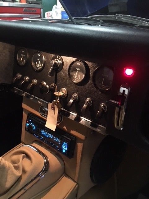 1961 jaguar xkei/ots - flat floor boards very rare!!!