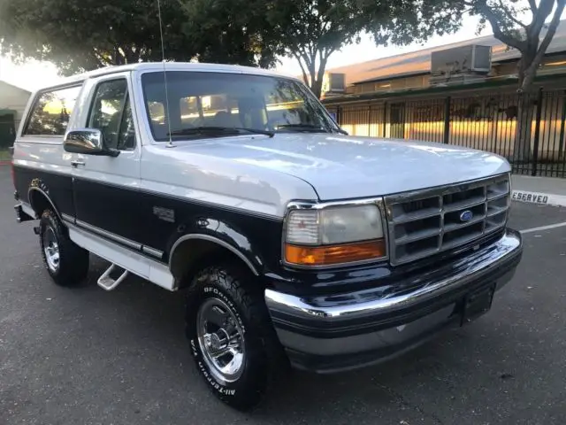 1993 ford bronco xlt 91k orig miles cali rust free 3 days only no reserve!