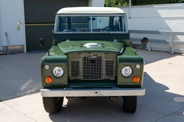 1966 land rover 109 series ii a pickup 92193 miles bronze green pickup truck ma