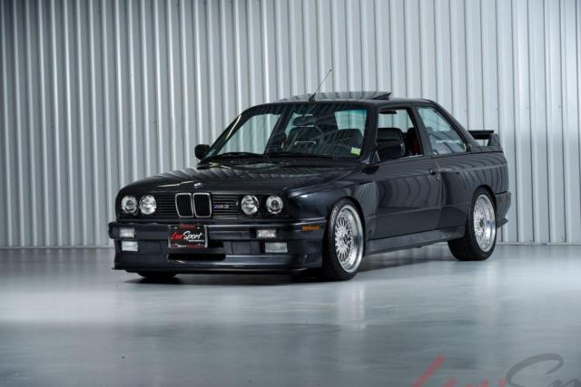 1988 bmw e30 m3 coupe diamond schwartz black/black $20,000 in upgrades pristine!