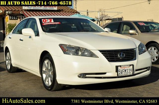 2007 lexus es 350