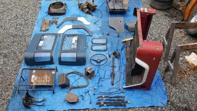 1973 toyota landcruiser fj40 project with tons of parts!!