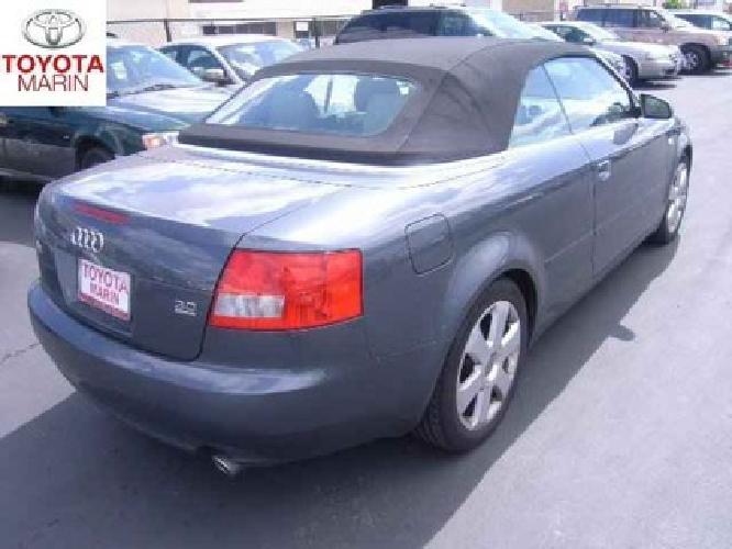 2006 audi a4 3.0l quattro awd coupe convert.!! in san rafael, ca