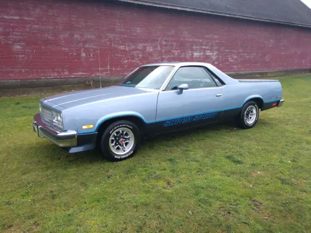 1983 el camino ss 350 at worldwide no reserve