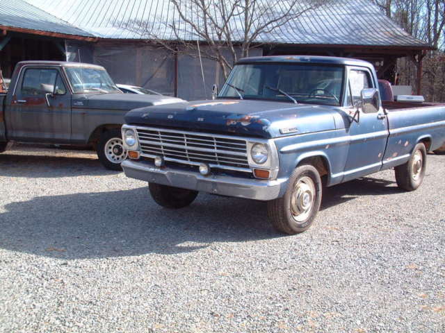 1967 ford f-250 farm truck 4 speed 302 v-8, daily driver ga. vehicle