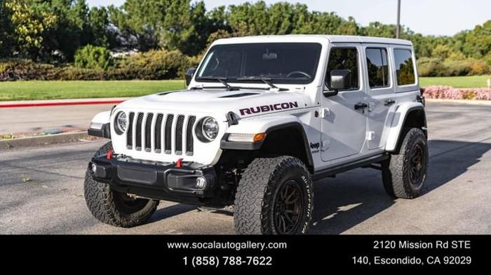 2018 jeep wrangler unlimited rubicon 4dr 4x4 in san diego, california