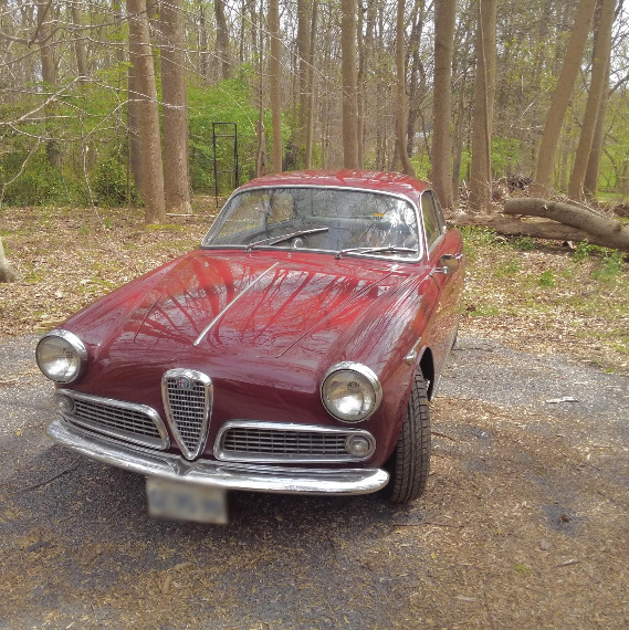 1600-powered 1959 alfa romeo giulietta sprint 5-speed