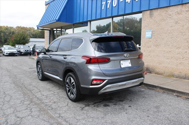 2019 hyundai santa fe ultimate 2.0t