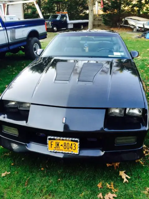 1988 chevrolet iroc z28 camaro black t tops p/u long island new york