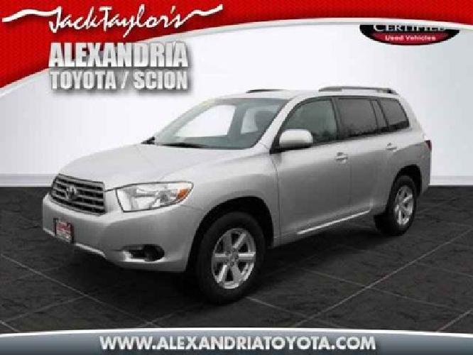 2009 toyota highlander base in alexandria, va