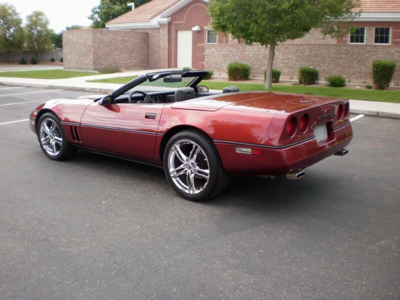 arizona convertible! 59,457 miles! 5.7l 350v8!! late model corvette chrome rims!