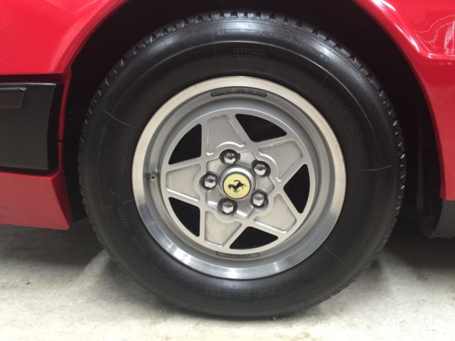 ferrari mondial 1984 coupe red rare