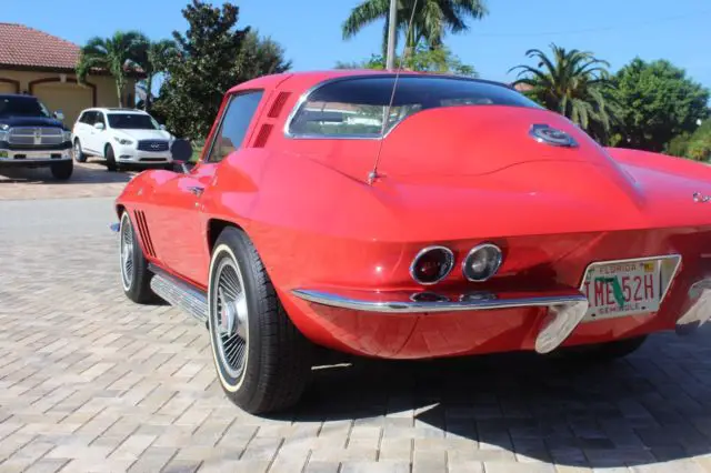 1965 corvette #'s 365 hp