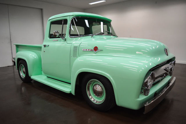 1956 ford f100 49 miles mint green pickup truck 347 automatic overdrive
