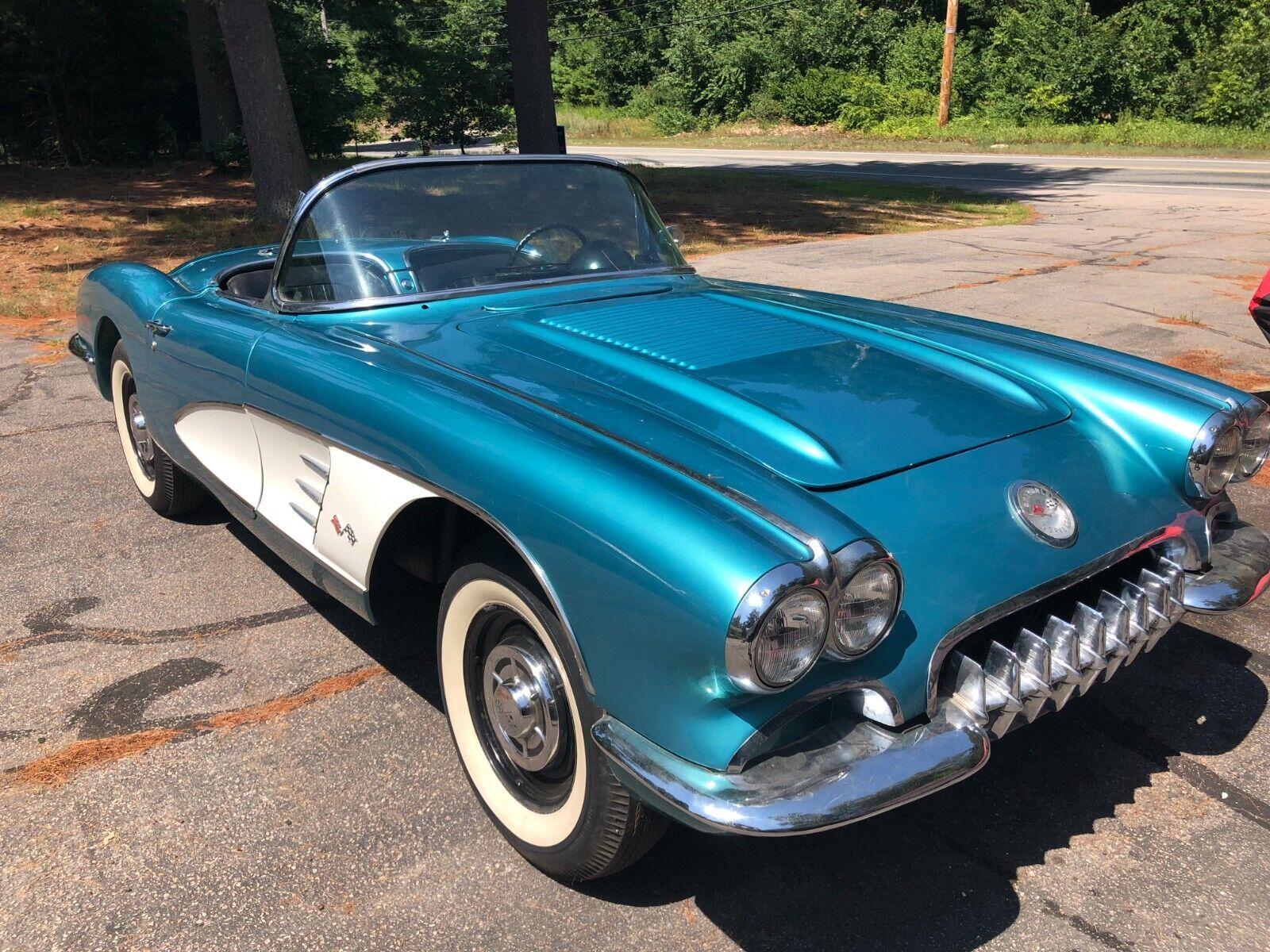 1958 chevrolet corvette 350 manual