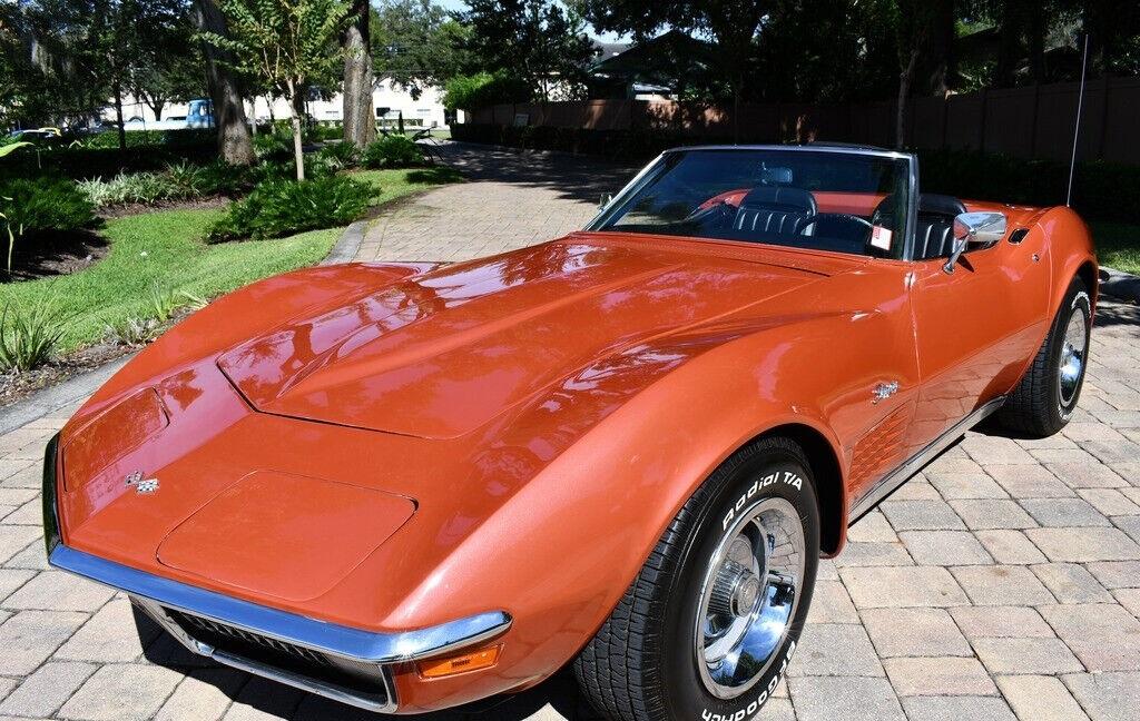 1970 chevrolet corvette convertible chevrolet bronze 350ci power brakes