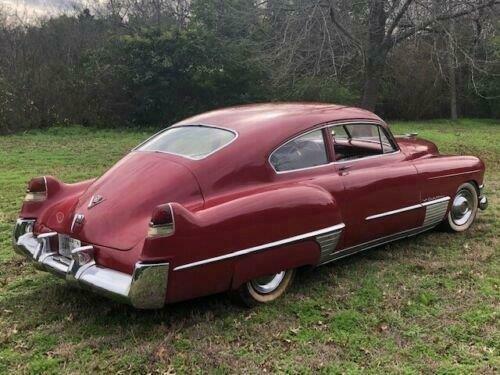 1949 cadillac deville seadanette great runing and driving 91,953 miles red 472