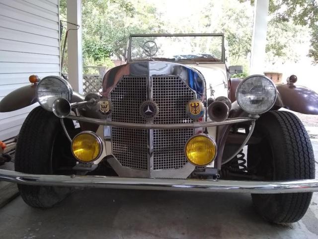 1929 gazelle mercedes-benz replica kit car, ssk gazelle kit car
