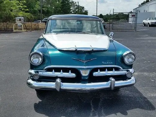 1956 dodge royal 123560 miles teal green/white/black