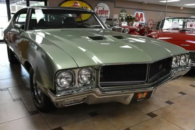 1970 buick gran sport 9999 miles seamist green 455c.i