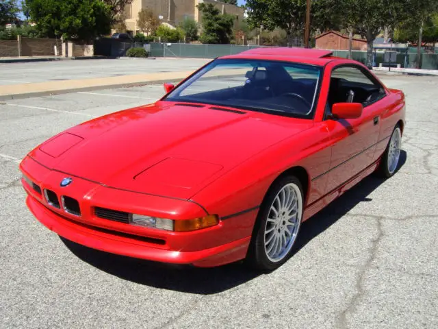 bmw 840ci hellrot red blk sport 840 850csi 850i 8 series