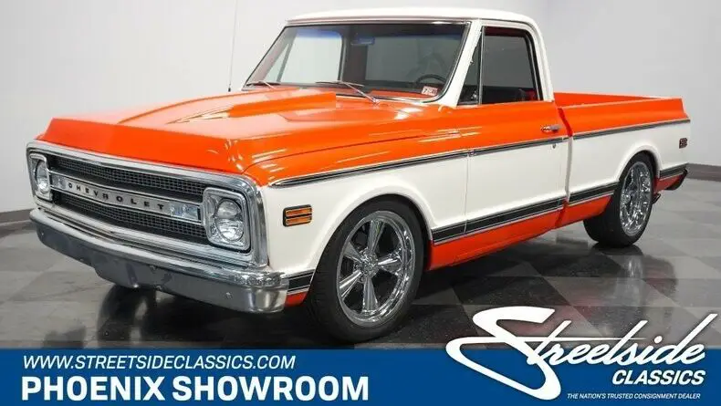 vortec v8 auto classic vintage collector hugger orange upgraded a/c cpp tmi