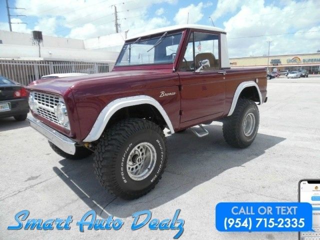 1966 ford -bronco 4x4 custom bronco