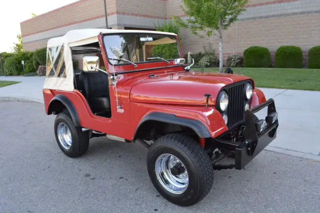 frame-off restored 1970 jeep cj-5