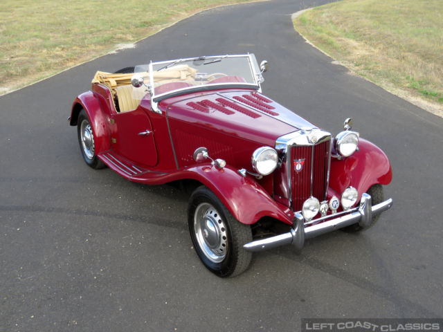 1953 mg td roadster, top & side curtains, leather, runs great!