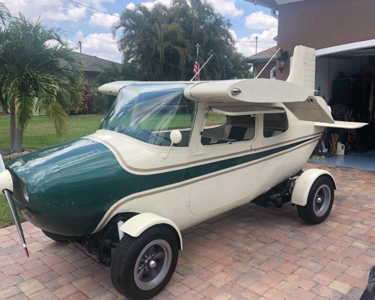 1968 vw bug chassis with a 1959 cessna 172 body