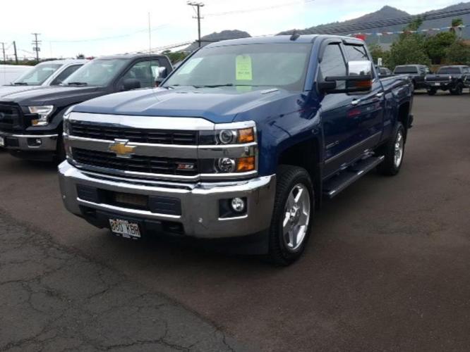 2015 chevrolet silverado 2500hd ltz 4x4 ltz 4dr crew cab sb for sale in lihue, hawaii