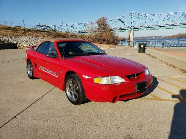 1994 cobra mustang indy pace car #810 of a 1000 made