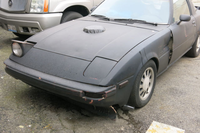 1985 mazda rx-7 chevy 350 motor, no reserve