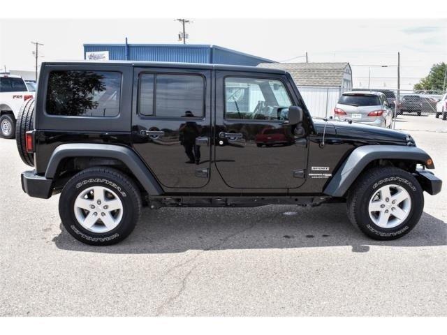 used 2018 jeep wrangler jk 4wd unlimited sport roswell, nm 88201 for sale in elkins, new mexico