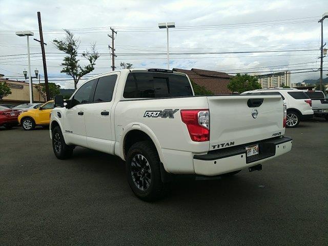 2017 nissan titan pro-4x 4x4 pro-4x 4dr crew cab for sale in honolulu, hawaii