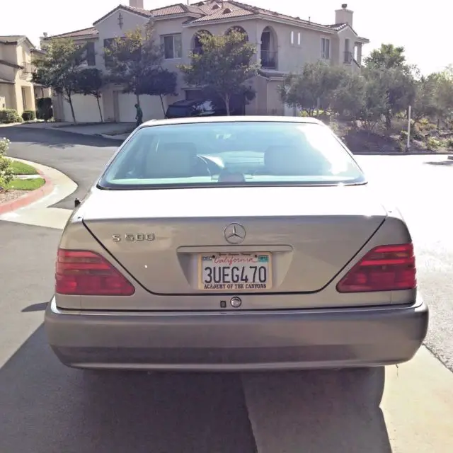 rare 1994 mercedes-benz s-class s500 2-door coupe w140 series