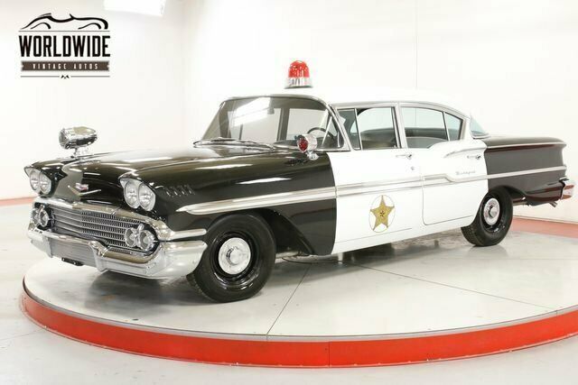 police car high $ rotisserie restoration 348 v8