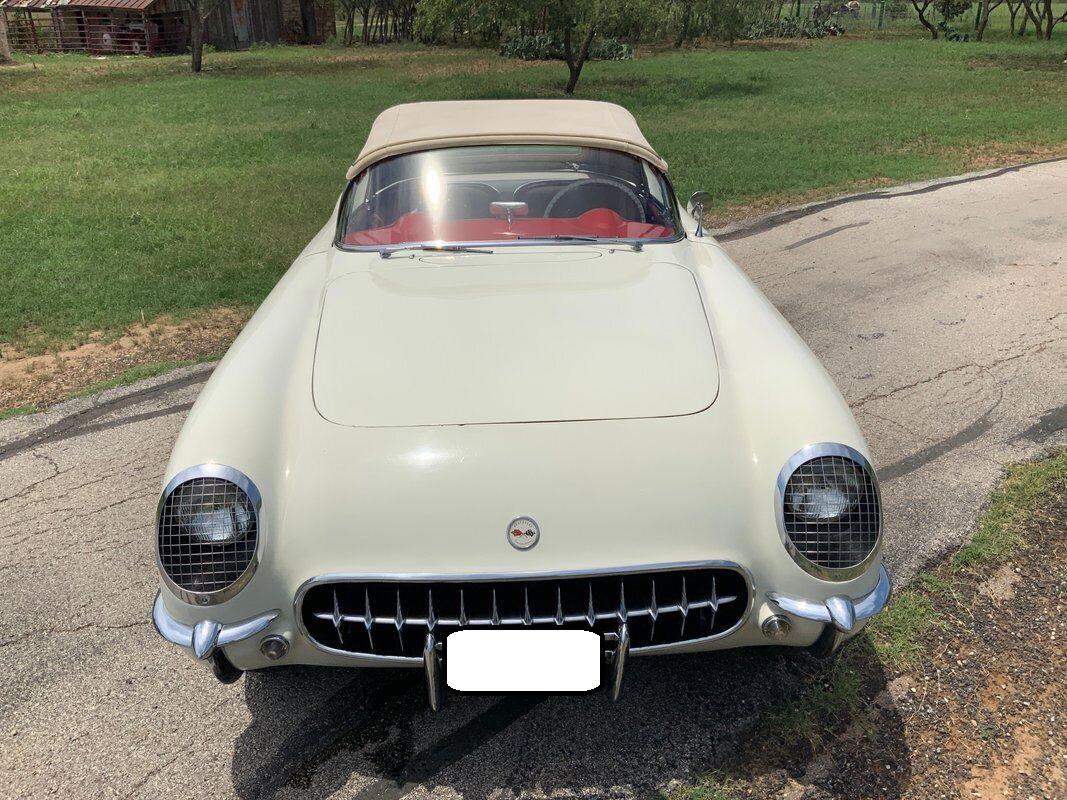 1954 chevrolet corvette 235 i6 2-speed automatic
