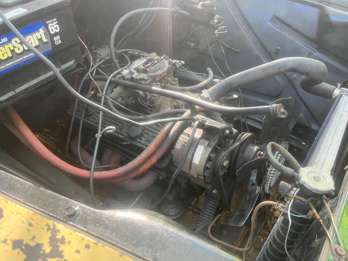 running project. runs, drives, and stops, but not road worthy yet