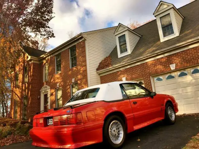 1990 ford mustang gt, low mileage