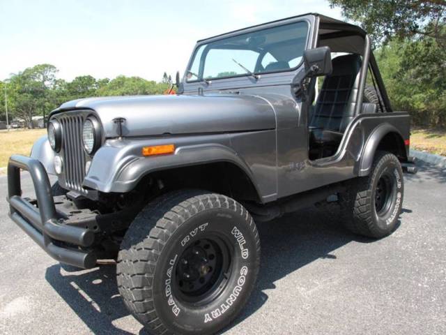 1979 jeep cj-5 convertible manual 3-speed 4wd v8 5.0l gasoline