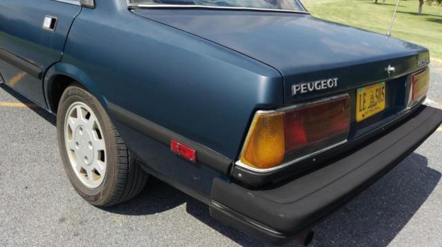 peugeot 505 turbo diesel sedan auto -comfy -drive home- 30 mpg -new tires- video