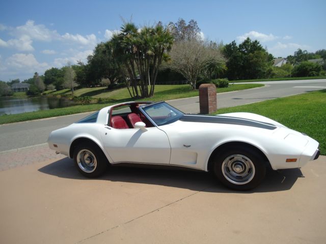 1978 chevrolet corvette - rare 4 speed - 35,168 miles - beautiful corvette