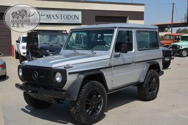 1986 silver 230ge 2 door gas 4x4