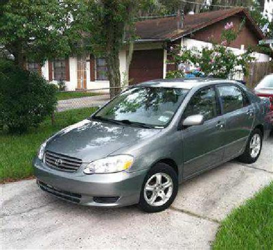 2004 toyota corolla le- 5 speed manual transmission in tampa, fl