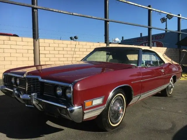 1972 ford ltd 429 convertible xint cond showing 4000 mi very very nice no rust !